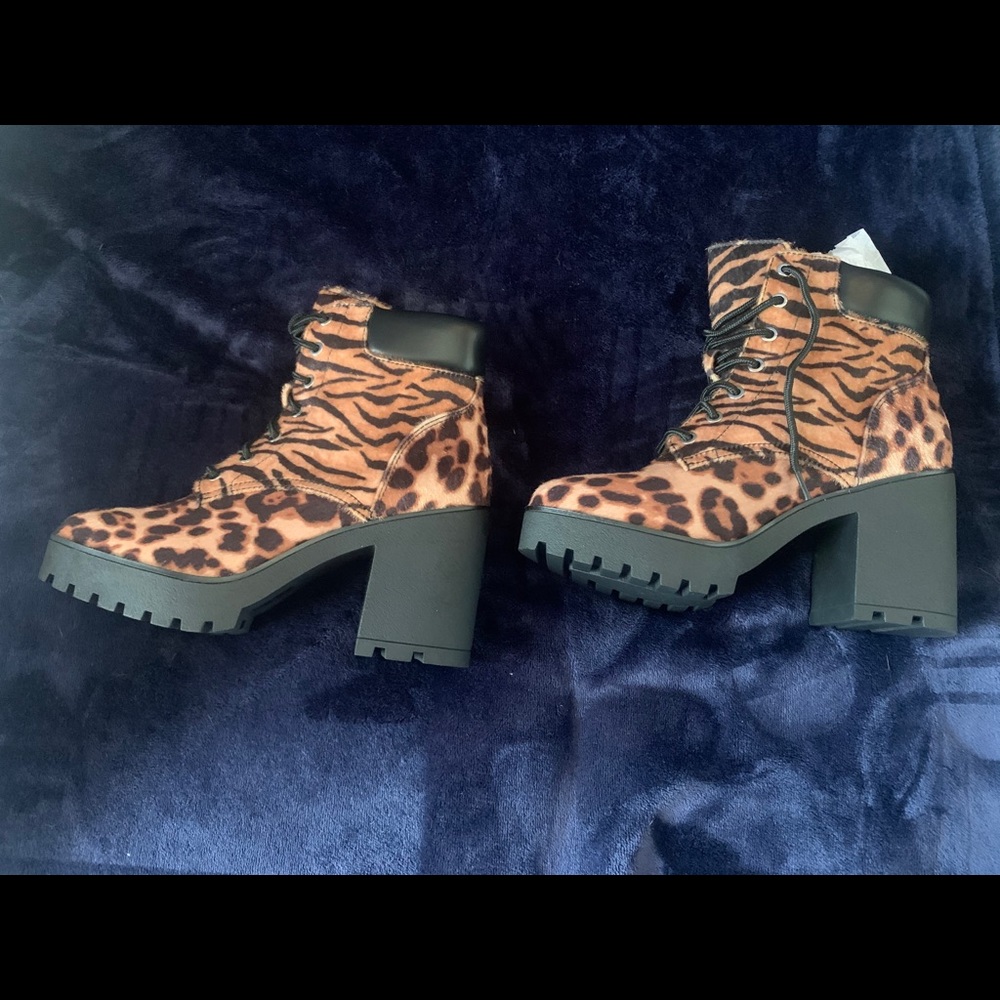 Cheetah booties from Aldo